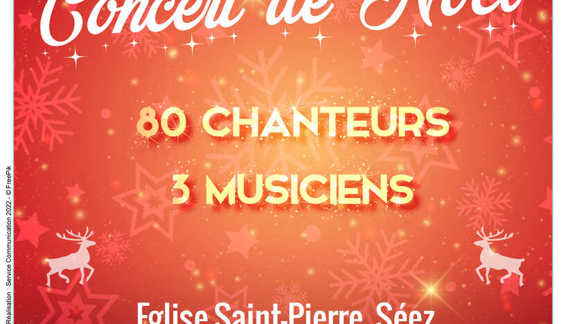 Concert de Noël, à l'église Saint-Pierre à Séez