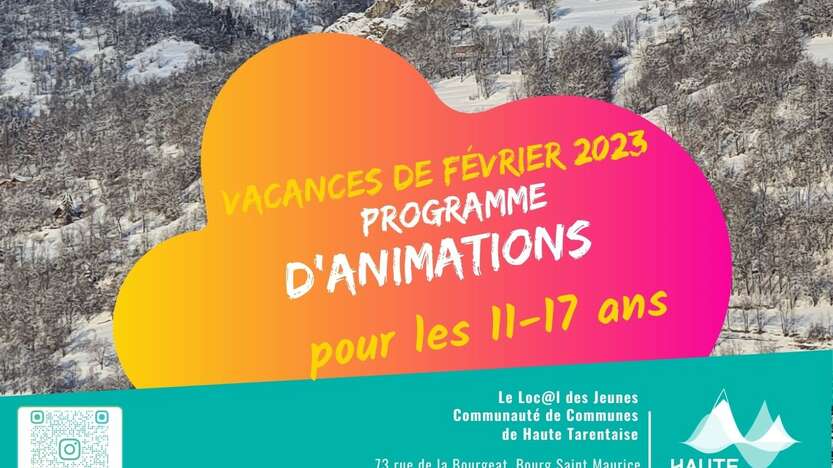 Le programme des animations 11-17 ans est disponible
