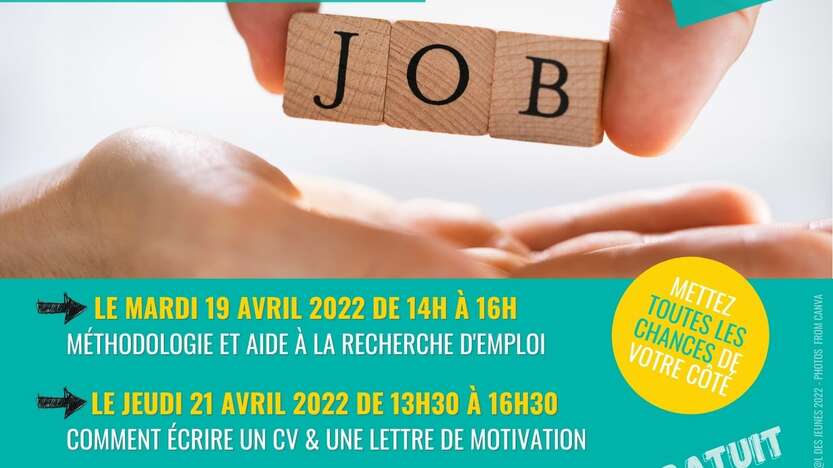 « Objectif Jobs d’été », 4 ateliers organisés pour les 16-25 ans