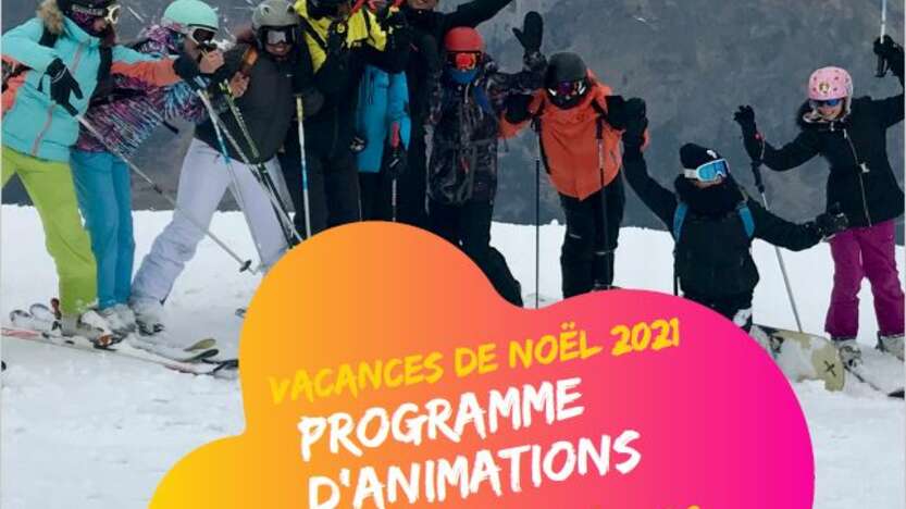 Programme des animations 11-17 ans - Noël 2021