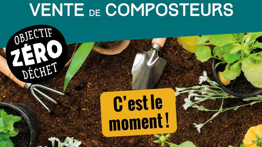 Vente de composteurs individuels à la Communauté de Communes