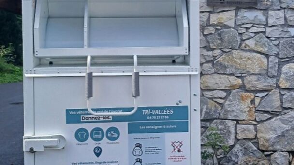 3 nouvelles bornes textiles, linges et chaussures à Tignes